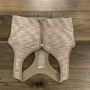 Zip up workout top brand new